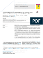 Associations Between Joint Lifestyle Behaviors and Depression Among