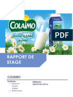 Rapport de Stage Colaimo