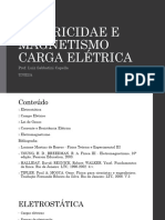 Eletricidade e Magnetismo - Aula 1 - Carga Eletrica