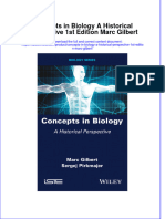 Concepts in Biology A Historical Perspective 1St Edition Marc Gilbert Online Ebook Texxtbook Full Chapter PDF