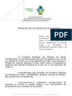 RESOLUÇÃO CETRAN 02 (2023) (Padroniza Defesa e Recursos)