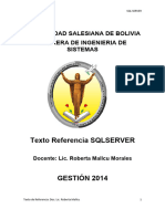 Texto Referencial SQL Server