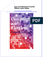 Ebook Campaigns and Elections Fourth Edition John Sides Online PDF All Chapter