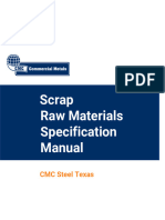 CMC Scrap Specification Manual TX