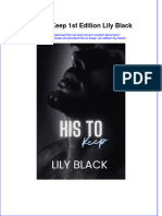 His To Keep 1St Edition Lily Black Online Ebook Texxtbook Full Chapter PDF