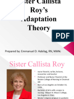 Sister Calista Roy