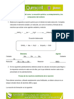 Actividad de Recuperaciín Quimica