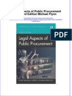 Ebook Legal Aspects of Public Procurement Ed 3 3Rd Edition Michael Flynn Online PDF All Chapter