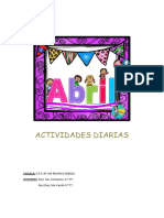 ABRIL Actividades