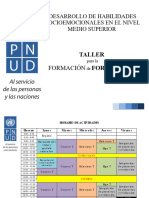 Encuadre Modelo - Comentarios Pnud