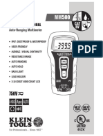 MM500 Manual de Instrucciones