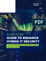 Enhance Hybrid It Security With Cisa Scuba Guidelines