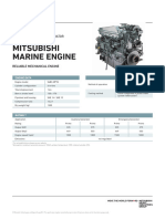 Mitsubishi Marine Engine - S6B3-MPTA (Marine Generator)