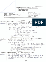 Antenna & Wave Propagation KEC-603 PUT Sol Even 21-22