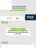 4.2. El Procedimiento de Congelamiento Administrativo de Fondos Aplicado Por La UIF-Perú