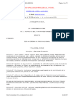 Código Orgánico Procesal Penal 14-Nov-01