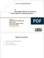 Ch6 (A) - Software Verification & Validation