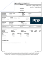 MDJ Docket Sheet