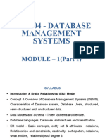 DBMS Module1 Part1