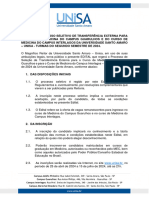 Edital - Transferencia - 2o Semestre de 2024