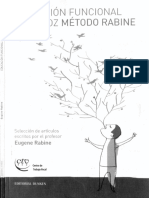 Educación Funcional de La Voz. Artículos de Rabine