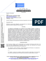 Transito. Prescripción Por Sanciones Impuestas A Las Normas de Tránsito. 20201340313421 LUIS ANTONIO BERM - DEZ MEJ - A