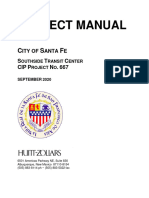 CoSF Southside Trans CTR CIP Proj No. 667 Tech Specs - Sept 2020