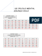 Series Cal Culo Mental 2 C