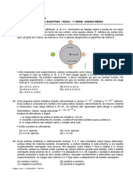 Banco de Questões - Física - 1 Série - Ensino Médio: Página 1 de 11 - 23/05/2024 - 7:05 PM