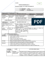 SESIÓN DE APRENDIZAJE N 05-2do-SEGUNDA UNIDAD-2024