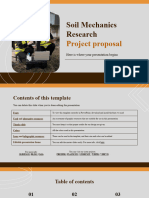 Soil Mechanics Research Project Proposal by Slidesgo