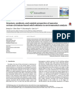 Structure, Synthesis, and Catalytic Properties of Nanosize Cerium-Zirconium-Based Solid Solutions in Environmental Catalysis