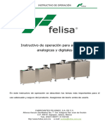 Instructivo de Operación para Autoclaves Analogicas y Digitales