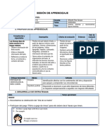 Sesión de Aprendizaje Comunicación 23 - 05