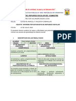 Informe Del Refuerzo Escolar Ept