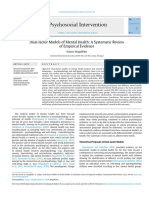 Dual-Factor Models of Mental Health A Systematic Review