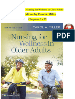 TEST BANK For Nursing For Wellness in Older Adults, 9th International Edition by Carol A. Miller, Verified Chapters 1 - 29, Complete Newest Version