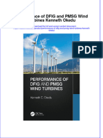 Full Ebook of Performance of Dfig and PMSG Wind Turbines Kenneth Okedu Online PDF All Chapter