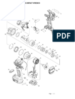 Súng vặn bu lông dùng Pin DTW285-PD (SCTH)