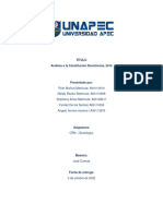 Análisis A La Constitución Dominicana, 2010