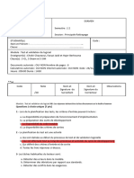 Module: Test Et Validation de Logiciel: NB: Les Réponses Doivent Être Écrites Directement Sur La Feuille D'examen