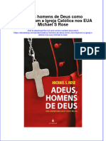 PDF of Adeus Homens de Deus Como Corromperam A Igreja Catolica Nos Eua Michael S Rose Full Chapter Ebook