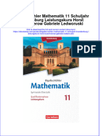 Full Download Bigalke Kohler Mathematik 11 Schuljahr Brandenburg Leistungskurs Horst Kuschnerow Gabriele Ledworuski Online Full Chapter PDF