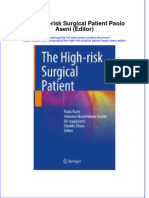 Full Ebook of The High Risk Surgical Patient Paolo Aseni Editor Online PDF All Chapter