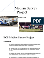 BCS Median Survey Project Community Outreach Ringer Library 