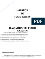 Module 2 Hazards To Food Safety by Jeleane