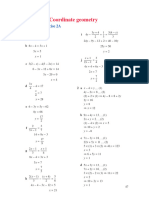 Cambridge Methods 3&4 - Chapter 2 - Coordinate Geometry - Solutions