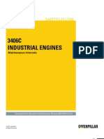 3406C+Industrial+Engines Maintenance+Intervals