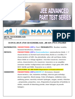 03-09-23 SR - Iit Star Co-Sc (Model-A&b) Jee Adv 2022 (P-I) Pta-5 QP