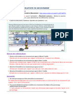 4eme PC Chapitre 7 Mouvement Et Référentiel Correction Exercices